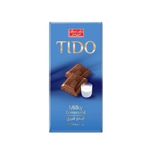 لوح شوكولاتة بالحليب تيدو 100 غرام لوح شوكولاتة بالحليب تيدو 100 غرام